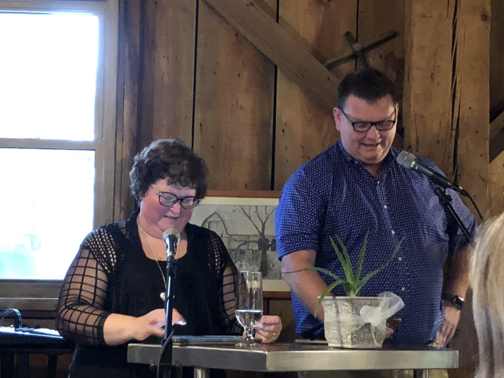 MLaPeareGEDSB's tweet photo. Congratulations and Best Wishes to this amazing duo! Grand Erie staff and students were changed because of the work you have done. Enjoy your next adventures together! #retiredreinspired @GEDSB @GEDSB21C @MrsLynnAbbey @dabbey https://t.co/sWwctV6an0