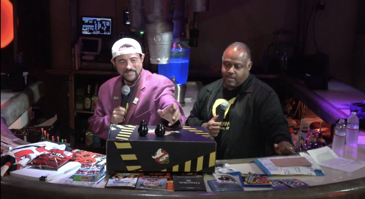 NathanHamill's tweet image. Hey! It’s @ThatKevinSmith and @marcbernardin playing with Drorgs on #fatmanbeyond #smodcast #drorg #drorgs #vinyl #vinyltoy #vinyltoys #sofubi