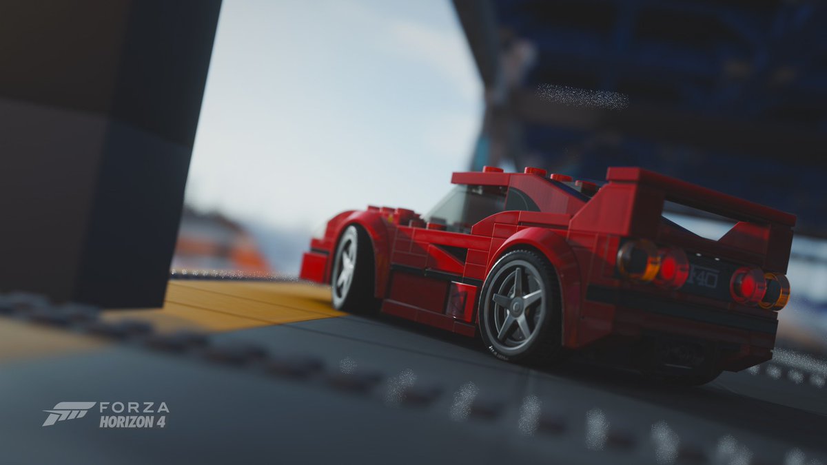 lego ferrari f40 forza horizon 4