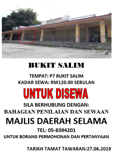 mdselama's tweet photo. IKLAN SEWAAN
-------------------
Tarikh Tamat Tawaran: 27 Jun 2019

https://t.co/EitMzZD573 https://t.co/SU2QuRoNQf