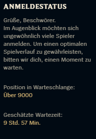 LPonlyMatze's tweet photo. Ich glaub Rito und ich haben unterschiedliche Definitionen von "etwas" #RiotGames #tft #queuetime https://t.co/sz9qsQL1kE