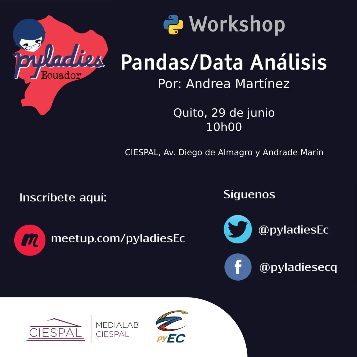 PyLadiesEc tweet media