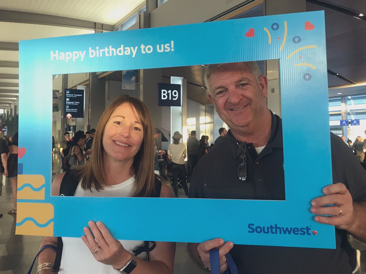 THHS Administrators, doing anything for a free gift bag at the airport. On the way home from a great day at the Cal Dept of Ed in Sacramento. Go Blue and THHS Unified. Choose to Include!