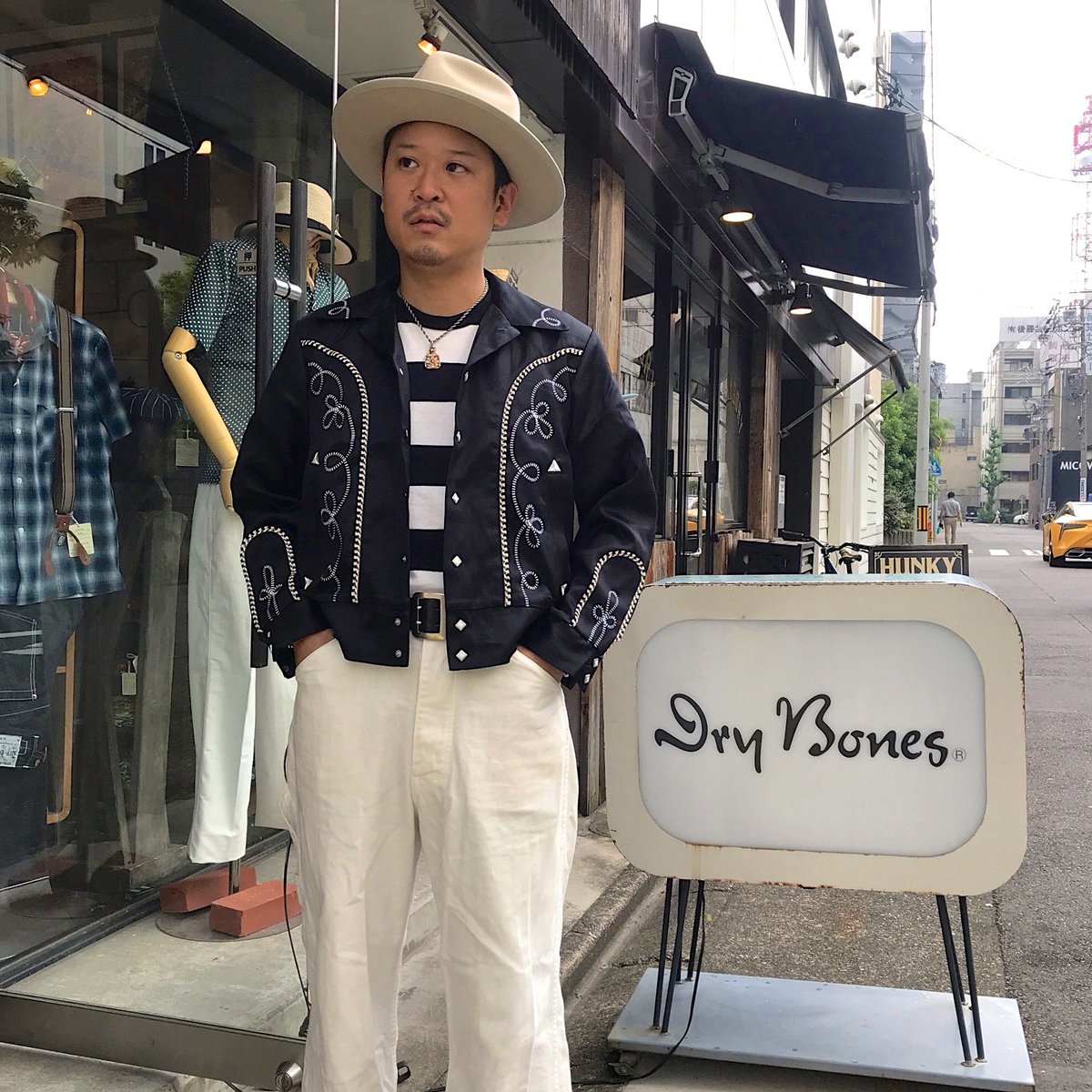 Drybones ドライボーンズ 旧タグ レザージャケット