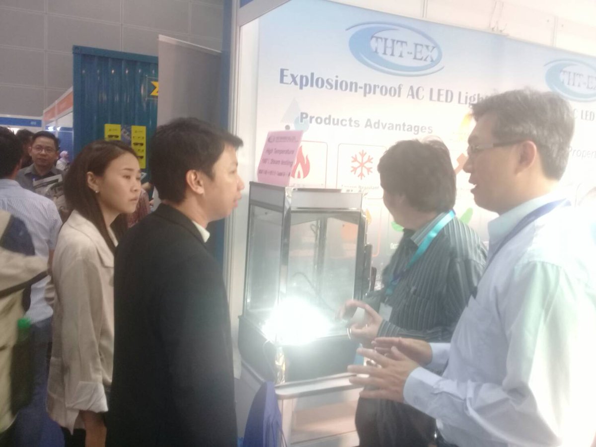 THT_EX's tweet image. #OGA2019 exhibition had a perfect ending!
Thanks for coming THT-EX's booth to know more of our latest #ExplosionProofLEDLighting.

If you have any problems about hazardous location lighting solutions, please feel free to contact us.

See you in OGA 2021! :)