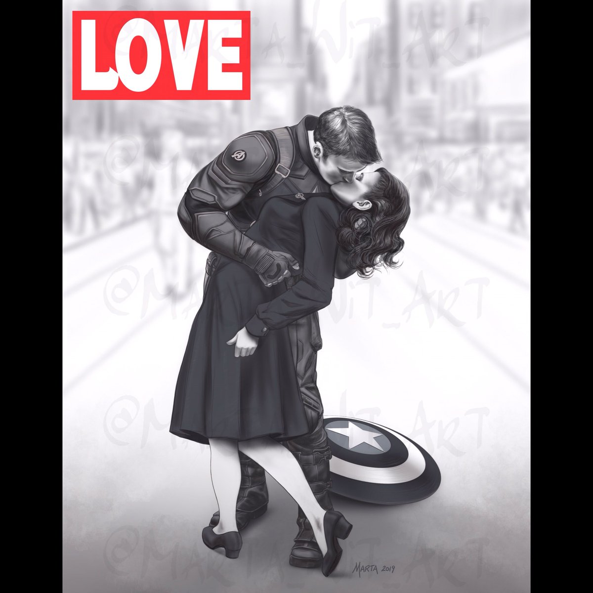 mARTa_WIT_art's tweet photo. A labor of LOVE!!  My favorite piece that I've done to date. Hope @ChrisEvans  and @hayleyatwell like it!  😁❤️ #marvel #fanart #mcu #love https://t.co/Uq9gcQ2mMu