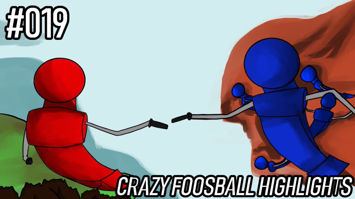 AmityFoosball's tweet photo. AMAZING THUMBNAIL DONE BY OUR AMAZING ARTIST!!
#019 COMES CLEAVING INTO YOUR FEED TOMORROW MORNING AT 10:30 A.M. !!
#amity #foosball #competitivefoosball 
#foosballtournament #epicmoments https://t.co/xA7B4g5UpU