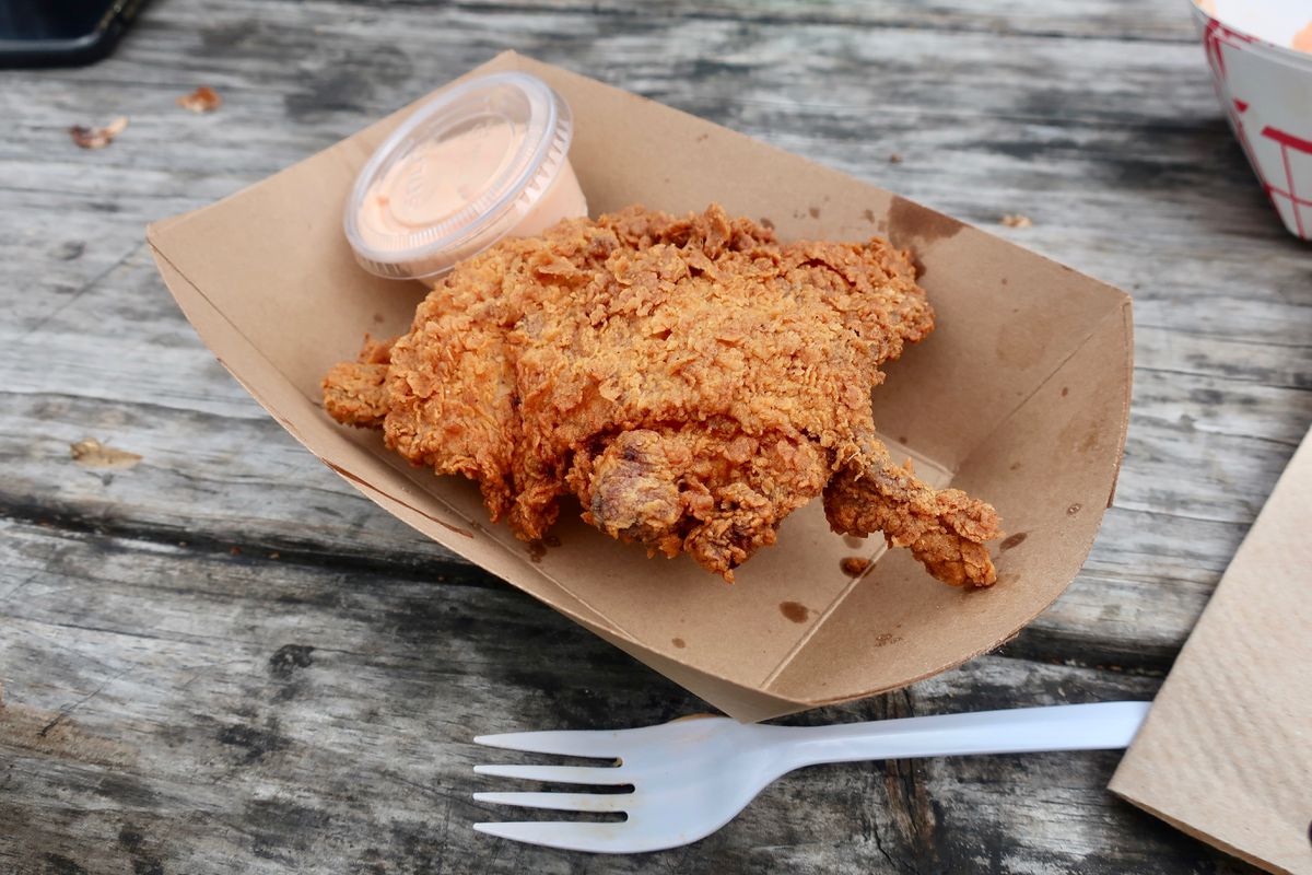 Best Jojos ever?  Jojo is a food nerd’s dream of fried chicken and potatoes bit.ly/2Y27u8y