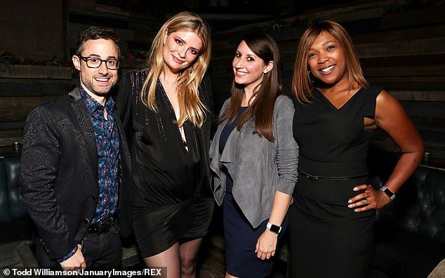 durkheimer's tweet photo. Mischa also found herself in a dazzling group shot to remember with Todd Radnitz, Paula Aranda and Sitarah Pendelton https://t.co/r9rleNj3u3 via @DailyMailCeleb https://t.co/UIG4UH8aFi