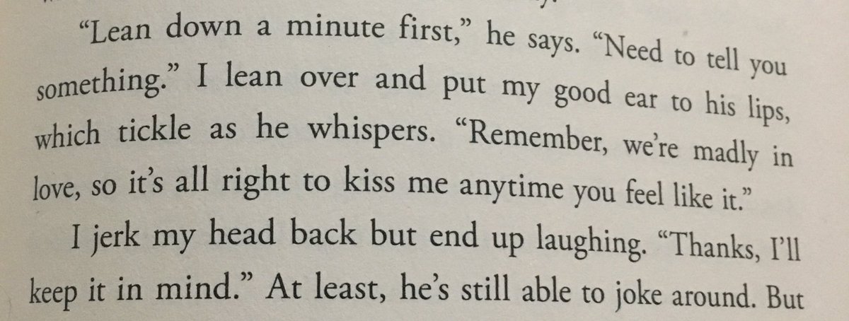 Katniss interprets flirting as a joke. The aspec vibe is strong.  #TheAspecGames