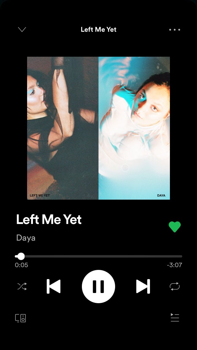 PedroNunesl's tweet photo. π₯I LOVE YOU SO MUCH GIRL, INCREDIBLE SOUND IS ADDICTIVE π₯ @SpotifyBR @Daya #LeftMeYet https://t.co/G68vXldver