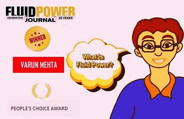 VarunMehtaWiz's tweet photo. My Film based on #FluidPower has won the Public Award at an Int. #Filmmaking #Contest held by @FPJTeam Check out the list of all the winners LINK https://t.co/mekXW5oq6T
#FridayFeeling #Filmmaker #VarunMehtaAnimation #ShortFilm #Facebook #Twitter #Instagram #socialmediamarketing https://t.co/MY9D7hvBB7