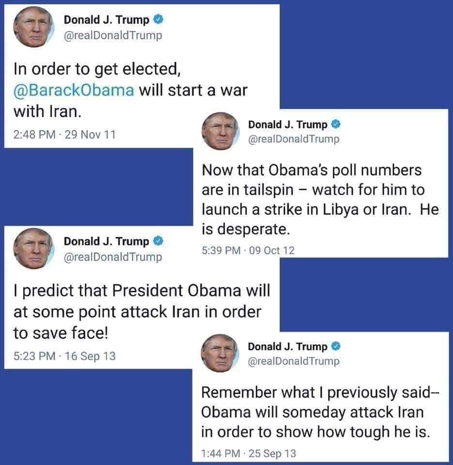 veggiedude's tweet photo. How @realDonaldTrump thinks is very telling... especially about #IranWar https://t.co/eTluQdRfFU