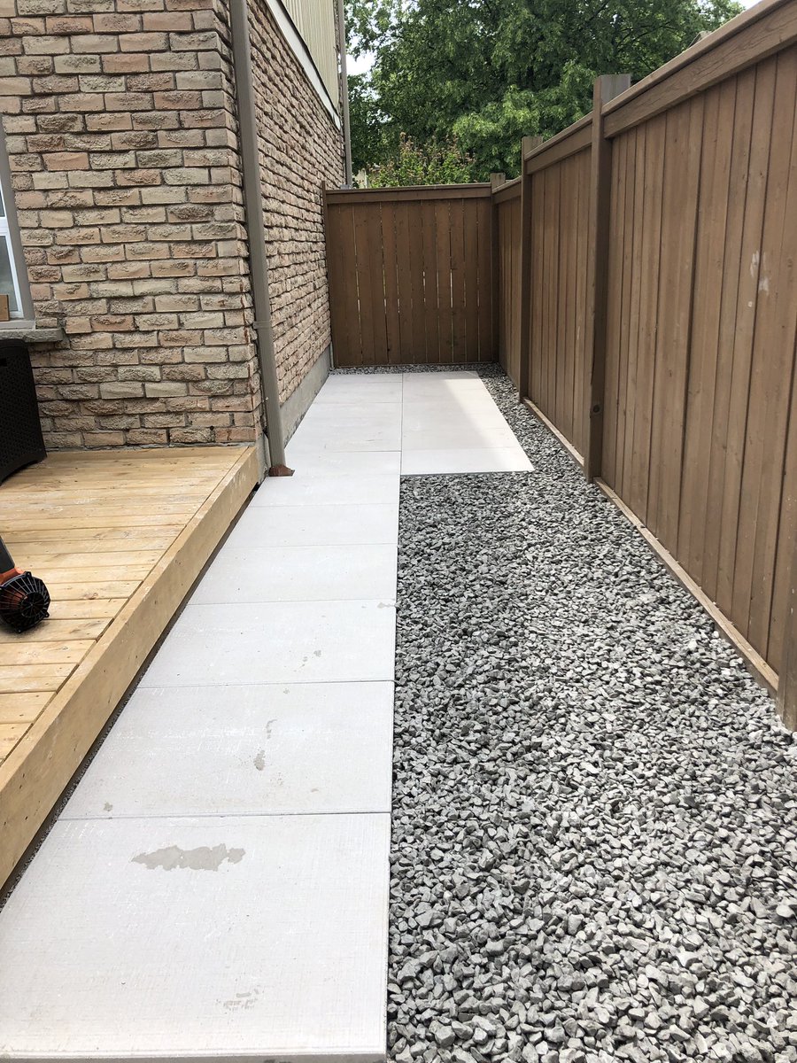 Quick and clean. #ydinitiative #hardscapelife #hardscapebrotherhood. On to the next one.