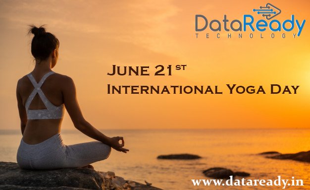 DataReadyTech's tweet image. Happy soul, fresh mind and healthy body. All three can be achieved with yoga! Happy #YogaDay2019