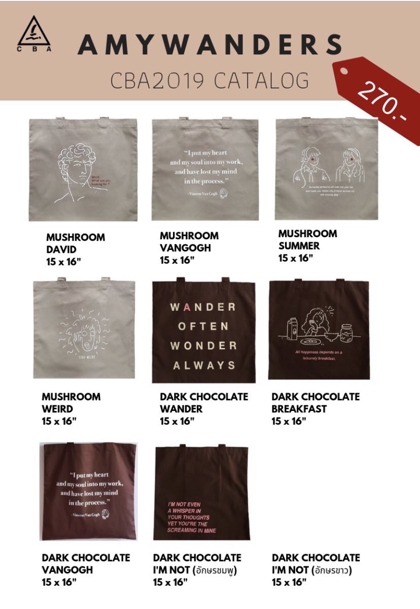 CBA20193's tweet photo. กระเป๋าผ้าน่ารักๆก็มีนะคะ ใบละ270บาท เท่านั้น

แอดเห็นแล้วคืออยากซื้อมาใช้เองเลยอะพูดเลยย

สนใจสอบถาม/สั่งซื้อ: DM มาเลยค่า
#กระเป๋าผ้า #กระเป๋าสวยๆ #กระเป๋าสะพายข้าง #ของถูกและดี #ชีวิตมหาลัย #ทีมจุฬา #ทีมมก #ทีมมธ #ทีมมหิดล #ทีมศิลปากร #ทีมบูรพา #ทีมมฟล #ชี้เป้าโปรถูก #tcas62 https://t.co/0qIaEv1Q0k