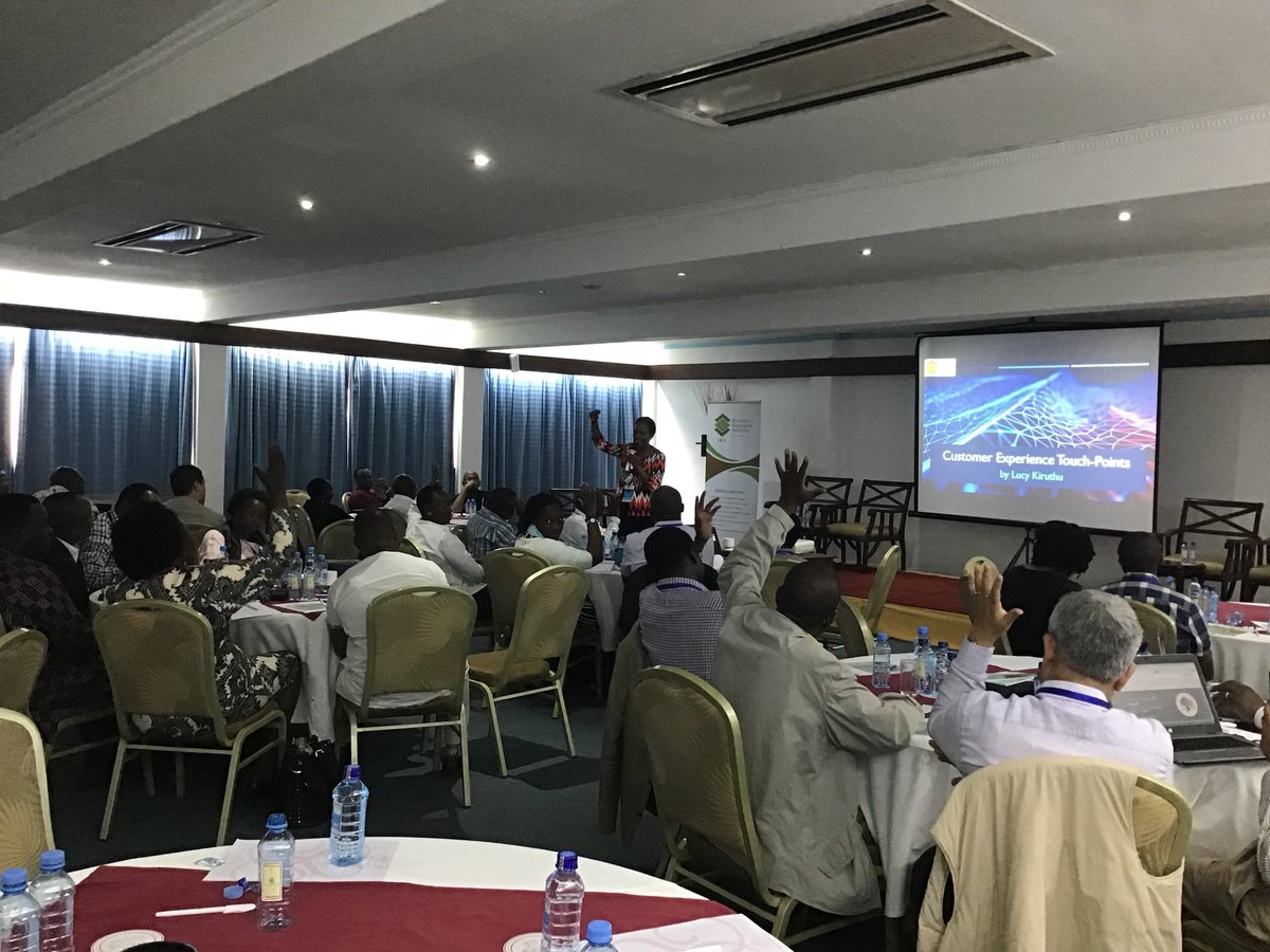 ira_kenya's tweet photo. Now happening. @KiruthuLucy presenting on “Customer Experience Touch Points” at the #IRA8thAnnualForum for CEO’s of Insurance &amp; Re-insurance companies. @JubileeInsKE @CICInsurance @MadisonInsuranz @kuscco @FidelityKenya @MetCannon @intraafrica @Geminia_Kenya @coi_kenya https://t.co/5IZszFPa8O