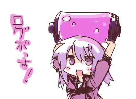 スマホ横にすると描きやすいっすね #アリスギア 