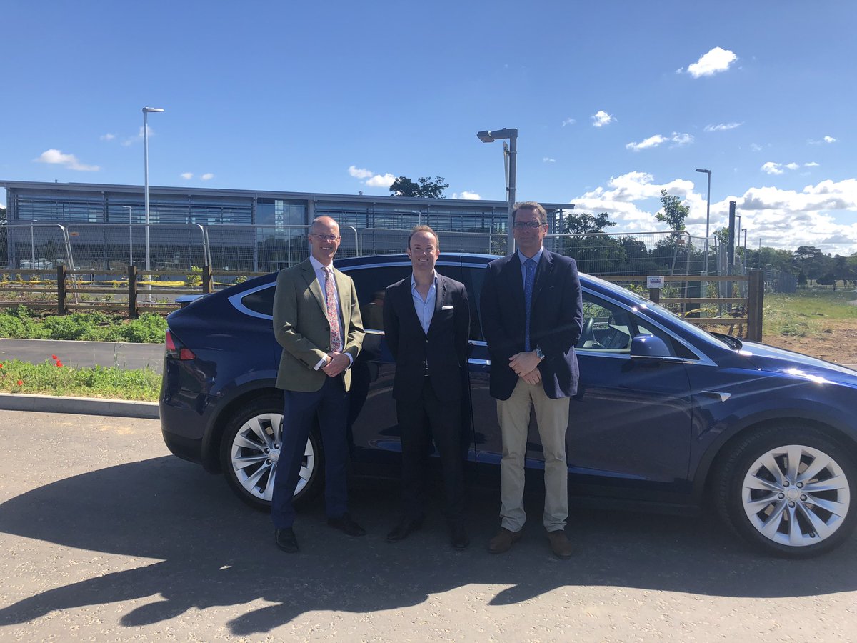 RichardRout's tweet photo. First stop of #SuffolkDay2019 looking at the excellent Suffolk Business Park with @ChurchmanorE. 57 acres of development, creating 1000s of jobs. A really sustainable project partnering with @eocharging & @suffolkcc to join the #PluginSuffolk open charging network @greensuffolk https://t.co/5U9BC2KWER