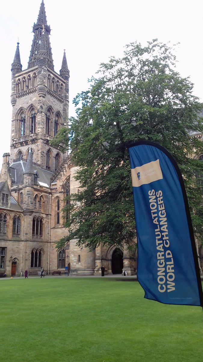 Congratulations to all the <a href="/UofGSciEngGrads/">SciEng Grad School</a> graduating today! Proud to come and witness your official doctoralness! <a href="/UofGlasgow/">University of Glasgow</a>