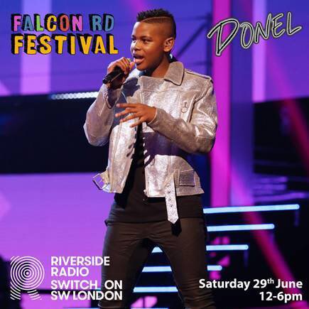 officialdonel's tweet photo. Hey guys…. I'll be performing LIVE on the Riverside Radio stage at the Falcon Road Festival in Battersea at 4pm on Saturday June 29th - so, Switch on South West London and see you there! @ThisisRiverside @FalconRoadFest https://t.co/5osnG7G4dj