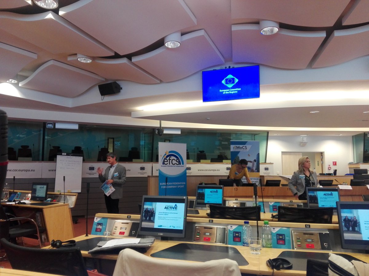 CompanysportEU's tweet image. "it's up to the city to engage with stakeholders and employees" @AWBInitiative @MerseysideSport #activework #activecities @EU_CoR