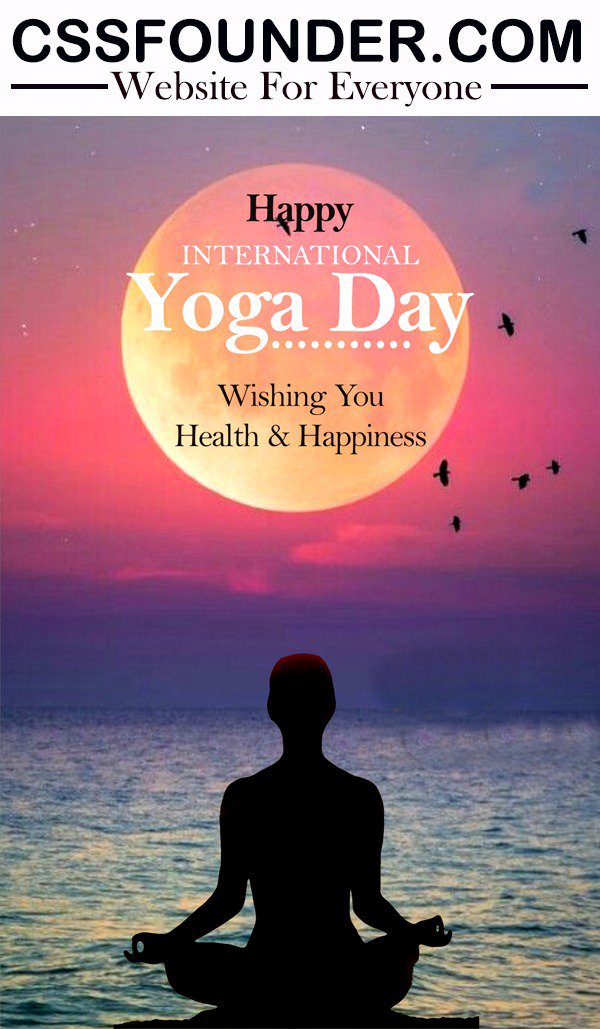 css_founder's tweet image. CssFounder.com &amp;amp; Team wishing you a Happy International Yoga Day.
#yogaday #Website_Designing_company