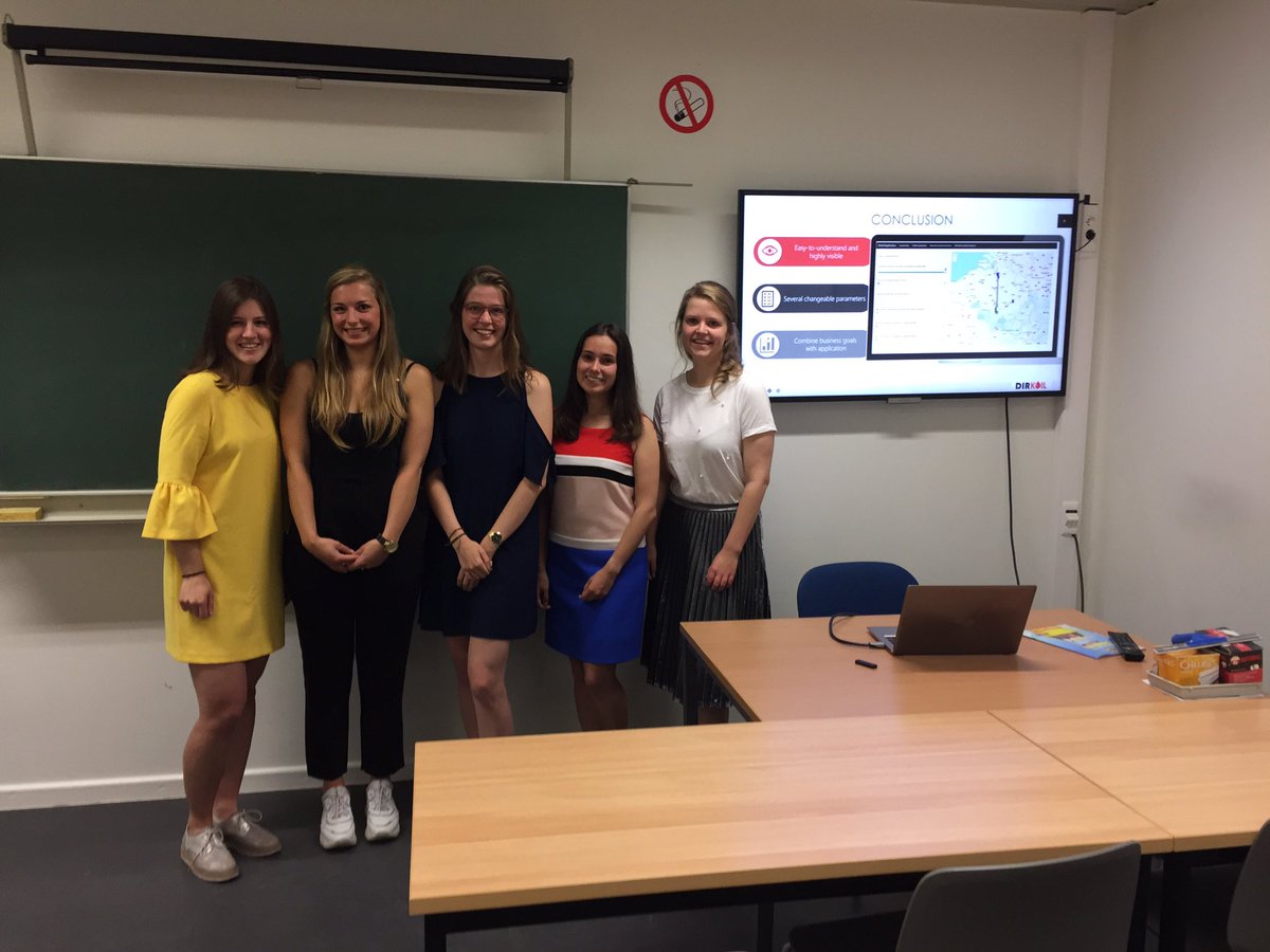 dirkvandenpoel's tweet image. Superb #ORMS presentations of their #optimization for improved decision making group assignment by #UGentFEB #BusinessEngineering #DataAnalytics students using #rstats #shinyapp #geneticalgorithm #linearprogramming #opensource #heuristics dataanalytics.UGent.be