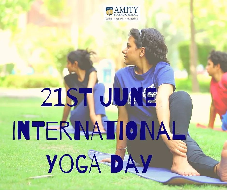 AfsFinishingSch's tweet image. When you practice Yoga, first your personality changes, the faith increases and then confidence improves. #lifeatamityfinishingschool #yogaday #personalitychange #confidencebuilding #befit
