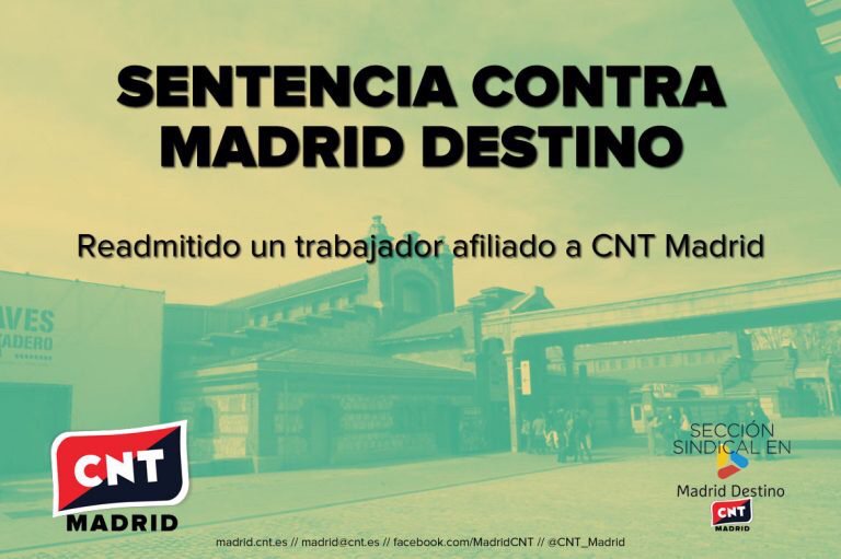 📣📣📣tribunal de justicia dictamina a favor de las demandas de CNT por contratos en fraude de ley‼️‼️
💪🏽🧠❤️🔛
madrid.cnt.es/2019/06/20/jus…