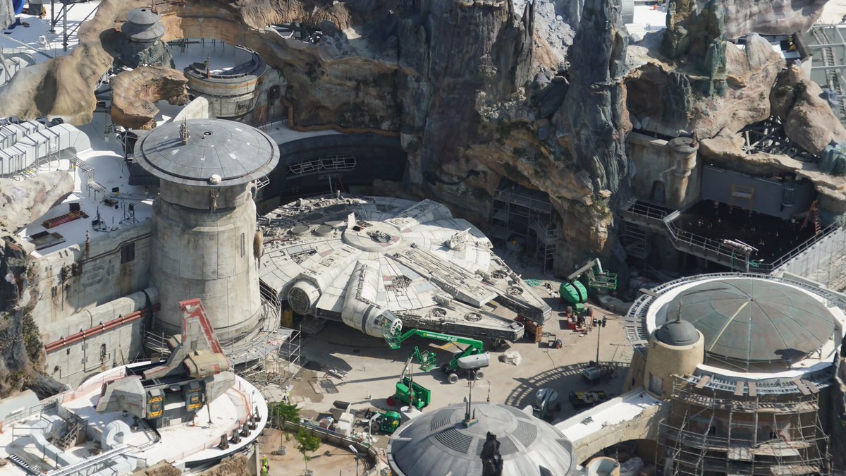 Bioreconstruct On Twitter Aerial View Of Millennium Falcon