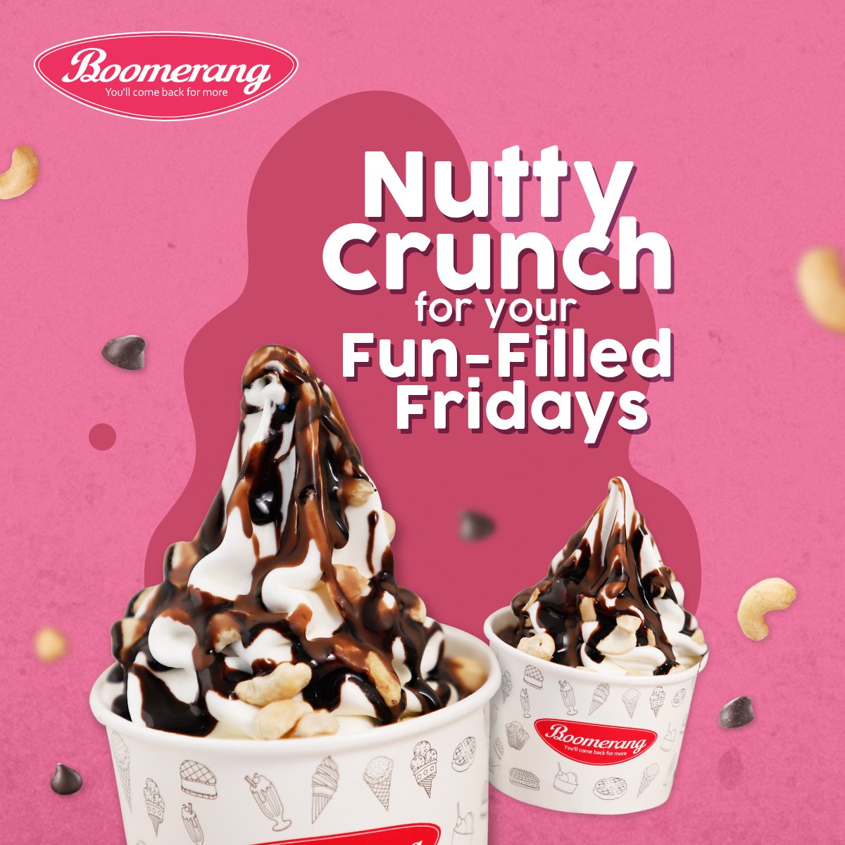 ILoveBoomerang's tweet photo. Nutty Nutty, Crunchy Crunchy, all the way through your tastebuds and that’s how we had rolled out your favourite Nutty Crunch delight.  😋🍦
#NuttyCrunch #icecreamcrunch #boomerangmoments #comebackformore #icecream #icecreamlove #boomerang #coimbatore #scoops #sundaes https://t.co/3dMmqMxoa8