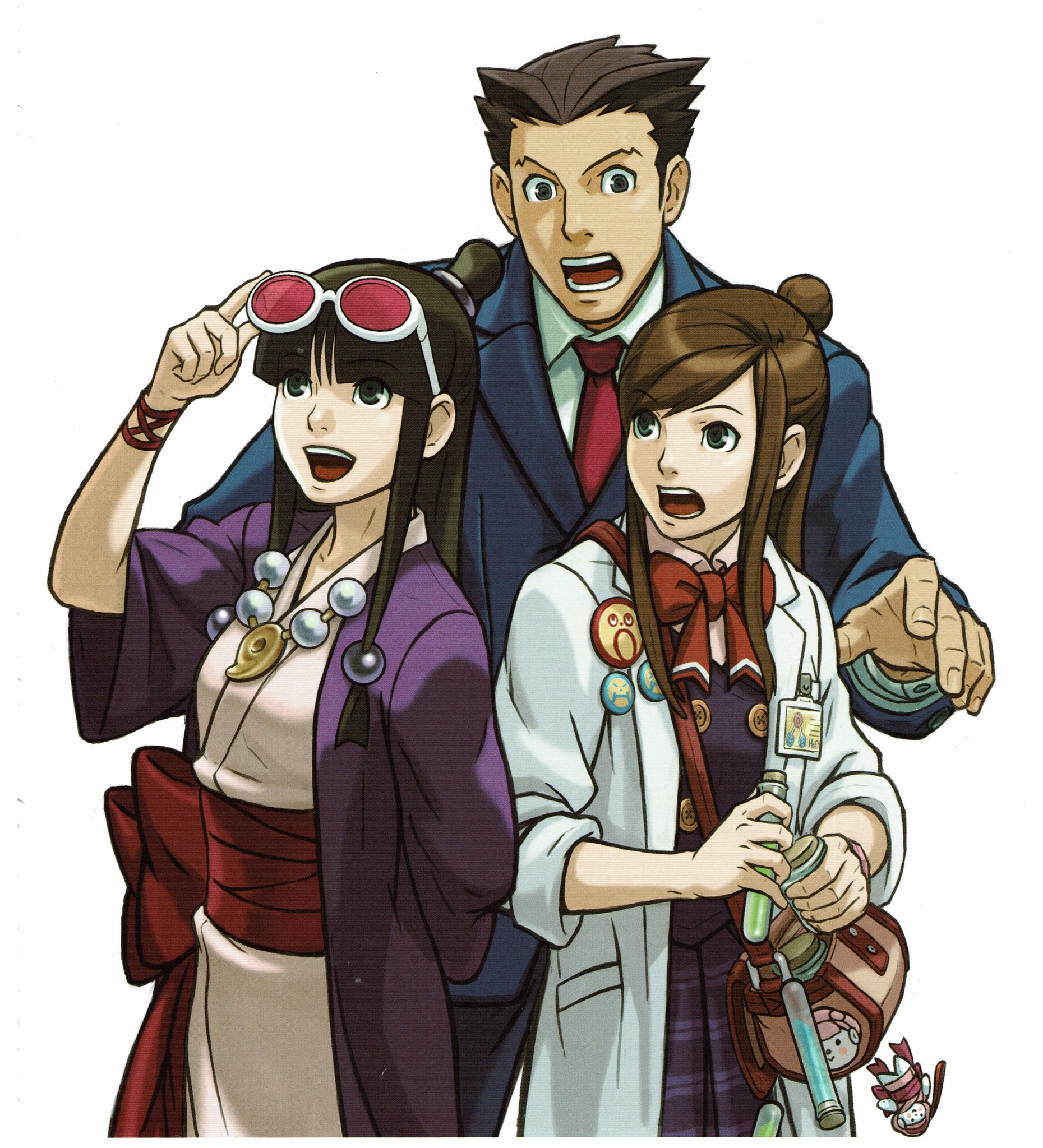 Videogameart Tidbits Phoenix Wright Ace Attorney Rise From The Ashes Promotional Artwork T Co Mol6rymwpw Twitter