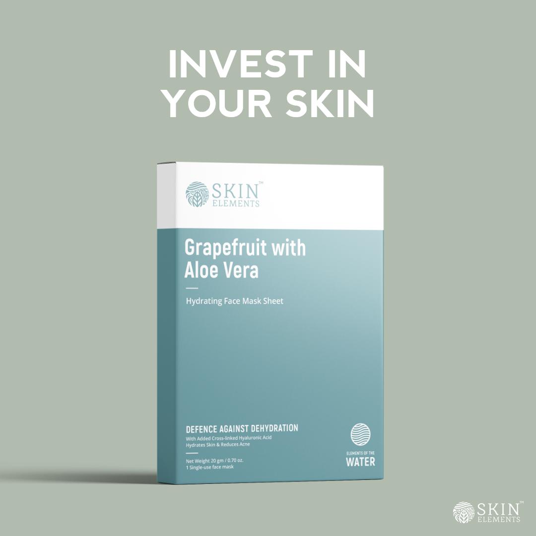 SkinElements_'s tweet image. Investing in your Skin Care routine 💸
Face Mask Sheets with Grapefruit with aloe vera helps your skin to

✅ Reduces Acne
✅ Removes dead skin cells
✅ Keeps your skin moisturized

Buy Now skinelements.in/collections/fa…

#skinelements #skincareroutine #facemasksheet #kbeauty #freshness