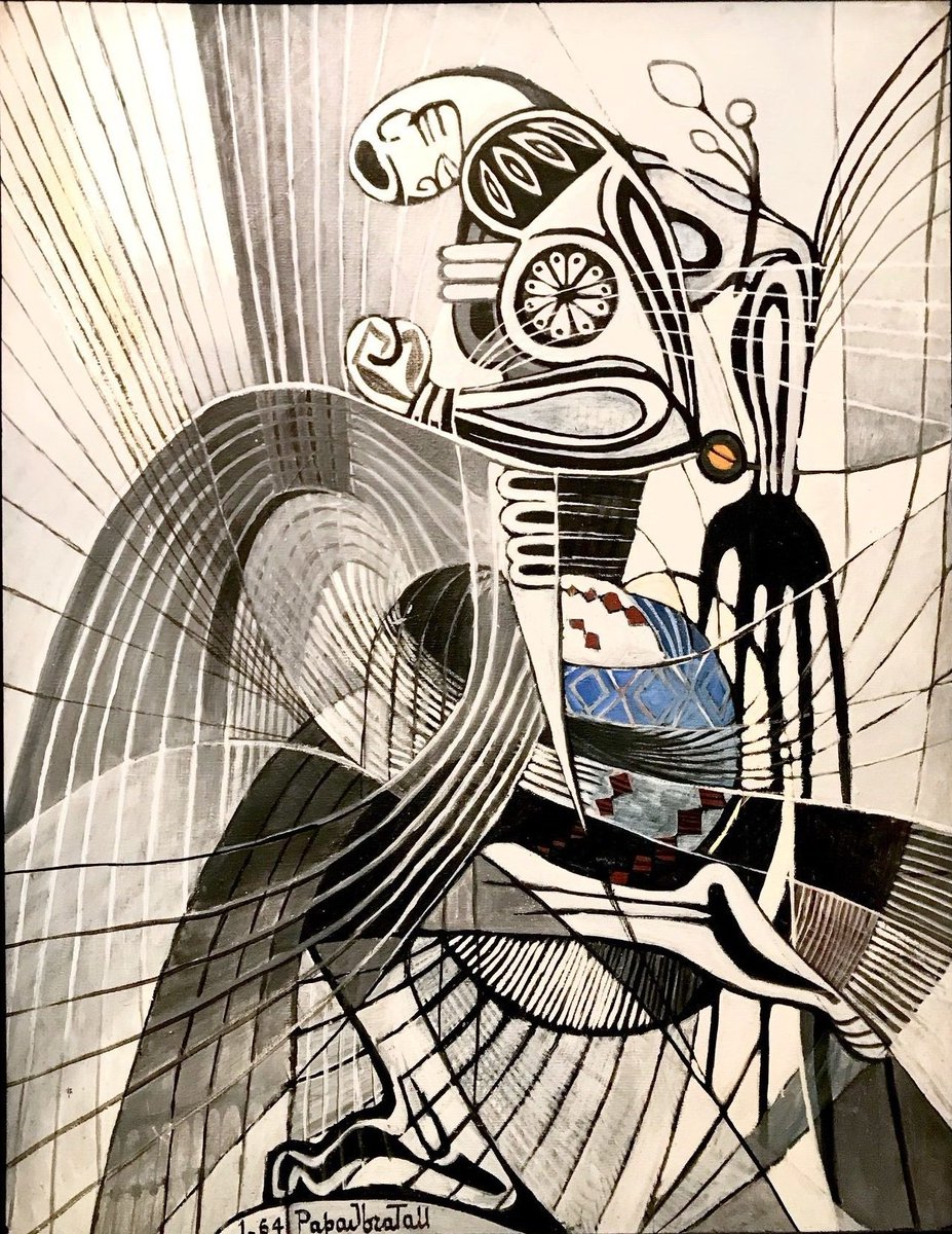 Brindille_'s tweet photo. Œuvres de l'artiste Papa Ibra Tall (peintre Sénégalais, 1935 - 2015) https://t.co/viIwSI5FUf