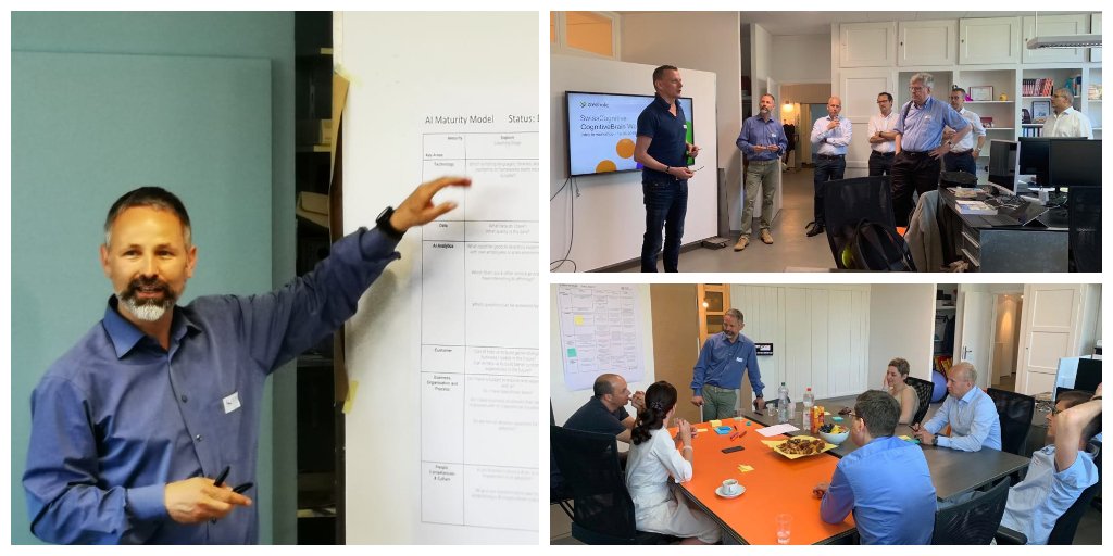 Thanks @SwissCogntive for co-hosting the great #CognitiveBrain session, improving the #AI maturity model. We love to innovate together with companies from different industries: @ABBSchweizAG <a href="/AdNovum/">Adnovum</a> <a href="/IBM/">IBM</a>, <a href="/postschweiz/">PostSchweiz</a> <a href="/microsoft_ch/">Microsoft Schweiz</a> <a href="/CreditSuisse/">Credit Suisse</a> <a href="/tsystemscom/">T-Systems</a> #Thanks #DreamTeam