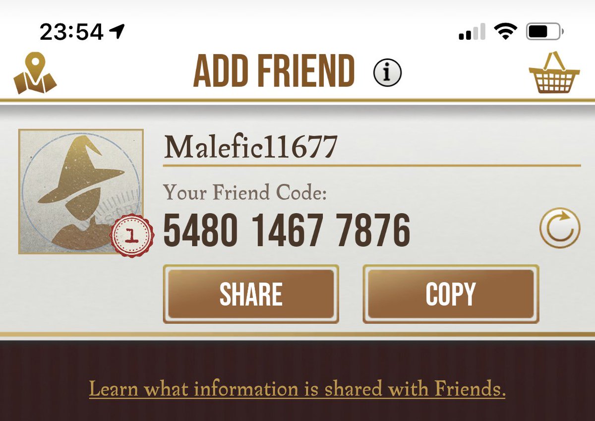 MaleficGaming's tweet photo. #WizardsUnite 5480 1467 7876 add me! https://t.co/p0s7J569uU