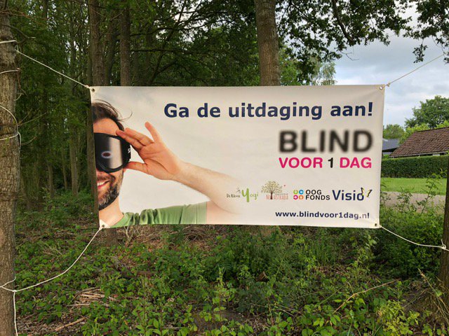 JonkerVisio's tweet photo. De laatste 'inspanningen' voordat we gaan ontspannen samen met @dekleineyogi bij @NovaStrada in het kader van @Blindvoor1dag een actie van @KonVisio Haren #bv1d #oogfonds #bewustwording https://t.co/iGLBsy6uPc