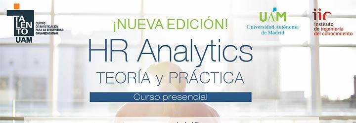 🆕 [FORMACIÓN] Curso sobre #HRAnalytics dirigido a profesionales de #RRHH que quieran obtener un conocimiento práctico acerca de la analítica aplicada a la gestión de personas <a href="/UAM_Madrid/">UAM Autónoma Madrid</a>

📢 Inscripción abierta hasta el 8 de julio de 2019 iic.uam.es/rr-hh/nueva-ed…