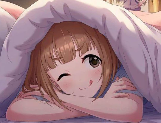 お布団、夜、喜多見柚ふーん 