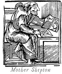 SenseMacabrePod's tweet image. The woman herself Ursula Southeil, Mother Shipton.