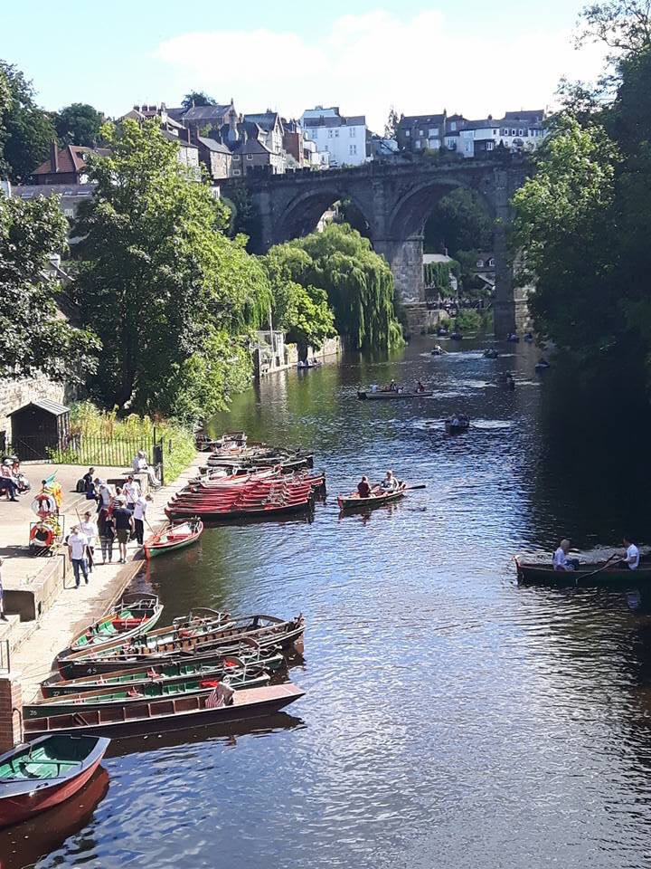SenseMacabrePod's tweet image. The River Nidd today.