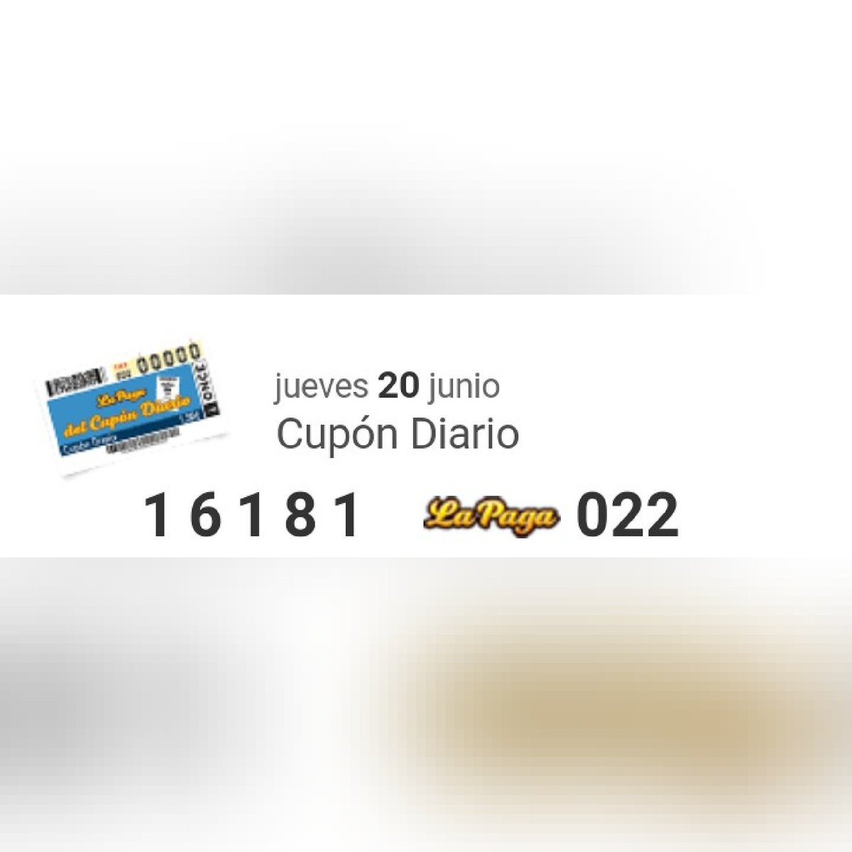 fisialis1's tweet photo. En el sorteo del Cupón de la ONCE de hoy jueves 20 de junio de 2019 ha resultado agraciado el número 16.181.
Ya tenemos ganadora del sorteo de sesión de Indiba facial y Movil Cubot
Isabel Alcañiz Ferrandis ENHORABUENA!!!! https://t.co/O2XzEnOpjP https://t.co/LYUB4t15P9