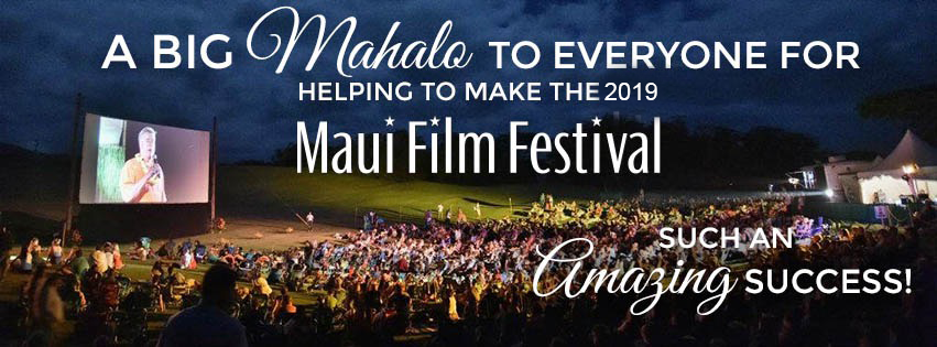 mauifilmfest's tweet photo. A hui hou to our #MauiFilmFest ohana and a giant MAHALO to all the 2019 sponsors, volunteers, guests, staff + film fans who made our 20th year such a smash hit! 

See you all again in 2020, under the stars at #CelestialCinema and at the Castle Theater @MauiArtsCulture… #aloha https://t.co/d6j9E5jGNQ