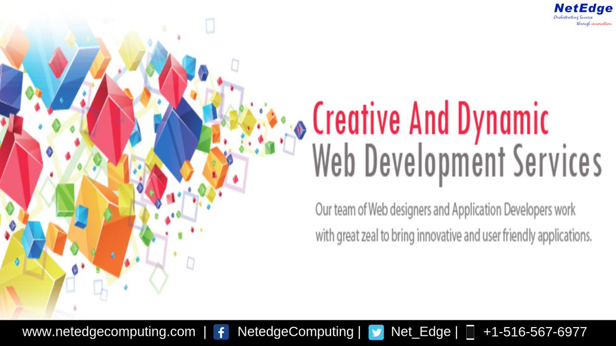 Net_Edge's tweet image. Empower your business, startup or enterprise by utilizing web development services by NetEdge to create secure, reliable and scalable web apps. Call today +1-516-567-6977 or mail us at sales@netedgecomputing.com #NetEdge #WebDevelopmentServices #CustomWebDesign