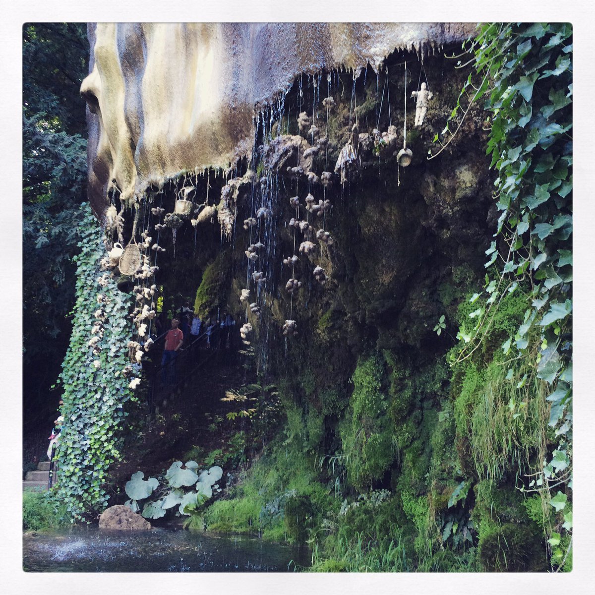 SenseMacabrePod's tweet image. Some shots of the Petrifying Well located across from the cave. The first is how Ursula would have seen the Well as she left the cave every morning.