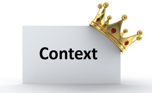henkhadders's tweet photo. The day after #reporting3  
Context is King - Long live the King ! 
Welcome to the Contextual Age. 
Photo: Duolingo, adapted from @jhagel https://t.co/ZyybFvsGFY