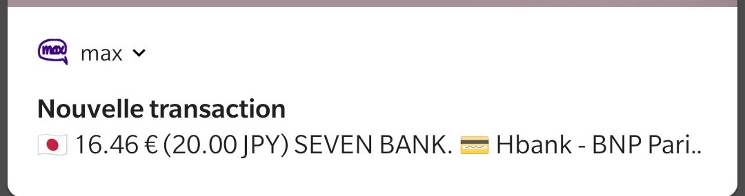 Merci @aumaxpourmoi #japon #japan gratuit et sans commissions à l'étranger