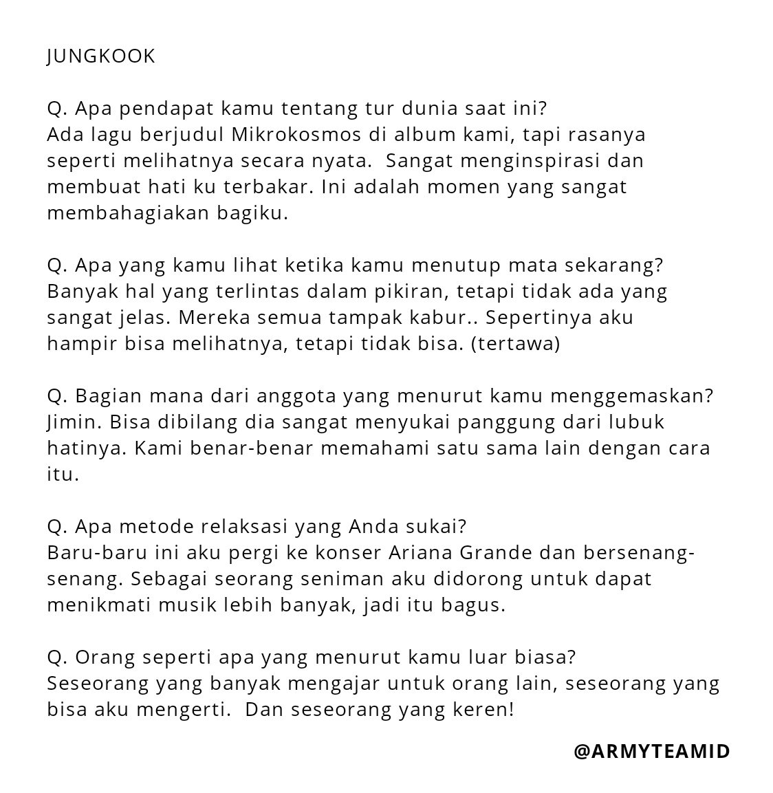 Arsia Lirik: Lirik Lagu Bts Mikrokosmos Latin