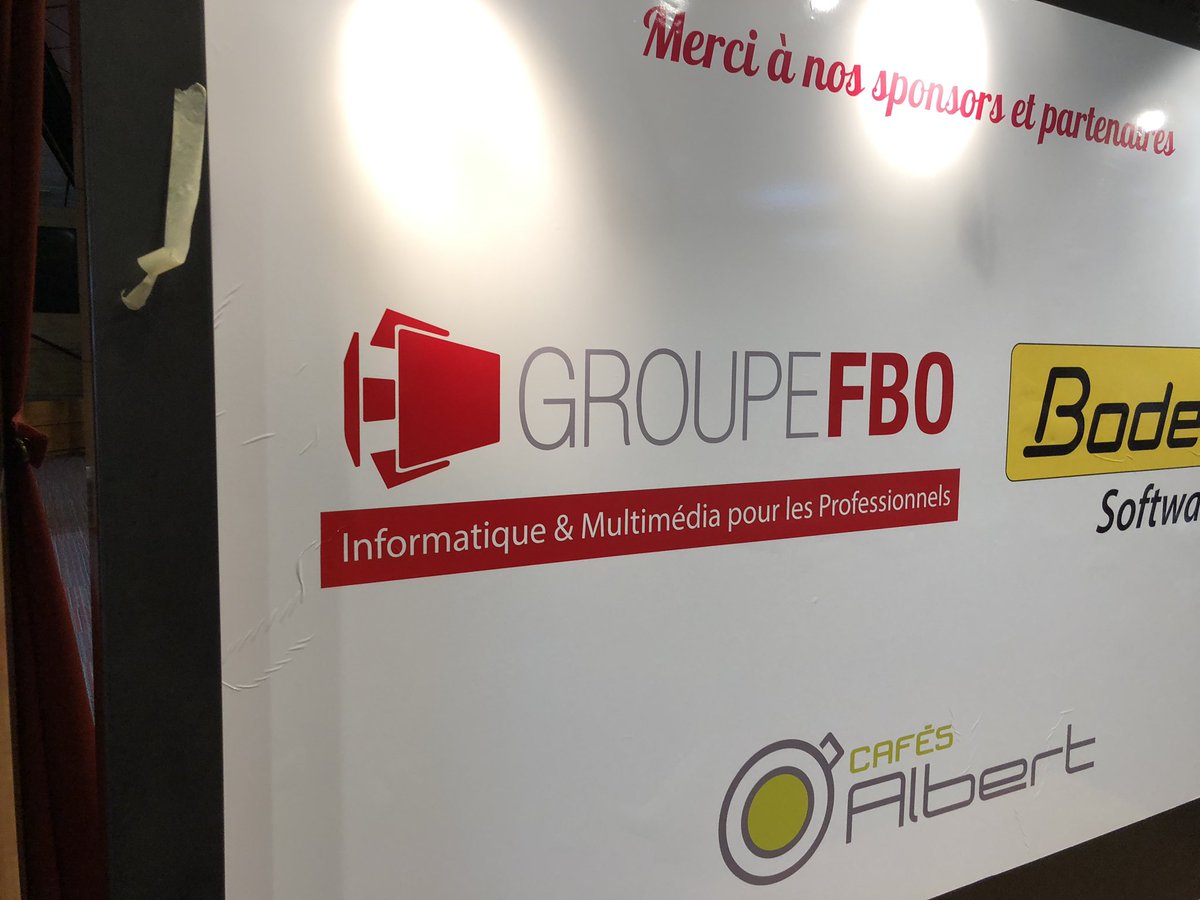 Membre fondateur, membre organisateur, orateur, participant, maintenant sponsor !
<a href="/GroupeFBO/">Groupe FBO</a> Trop fier de ce bel evt #AV19 <a href="/AgileVendee/">Agile Vendée</a> à la <a href="/ccivendee/">CCI Vendée</a> de #LRSY <a href="/larochesuryonfr/">La Roche-sur-Yon, Ville & Agglomération</a>